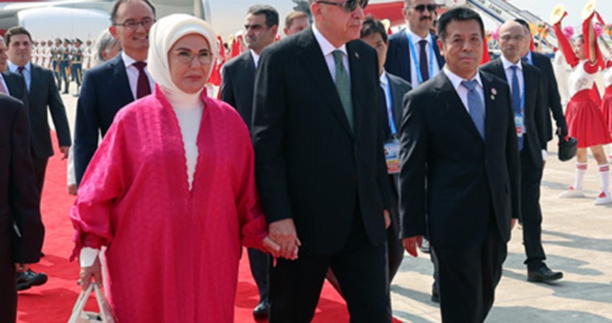 Cumhurbaşkanı Erdoğan Çin'de