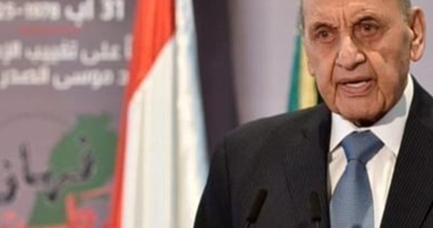Lübnan Meclis Başkanı Berri'den ABD'nin silah bıraktırma dayatmasına tepki