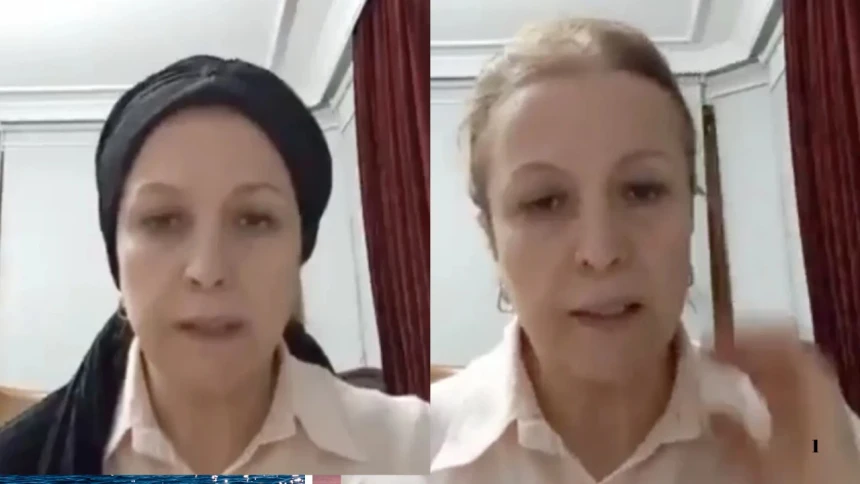 Sokak hayvanları yasasına tepki gösterdi, başörtüsünü çıkardı