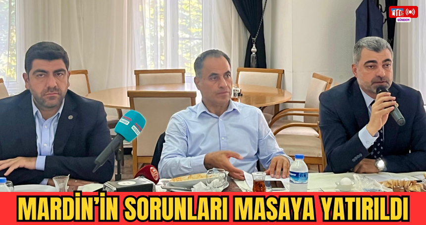 Mardin’in Sorunları Masaya Yatırıldı