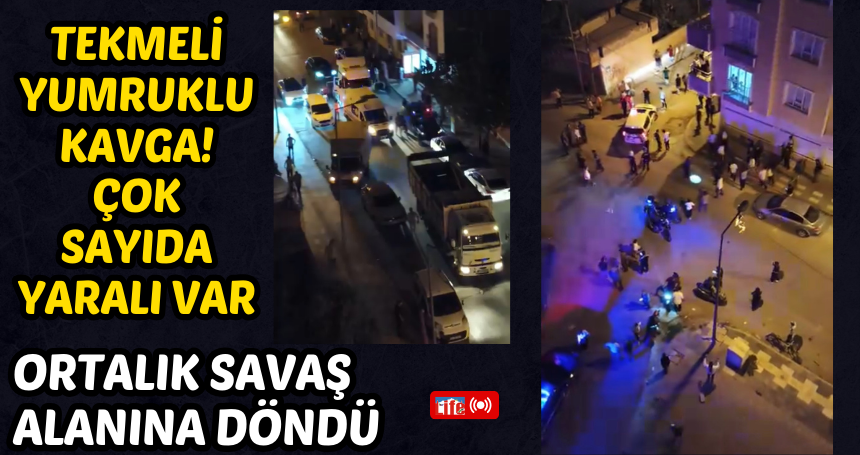 Mardin'de tekmeli yumruklu kavga! Çok sayıda yaralı var