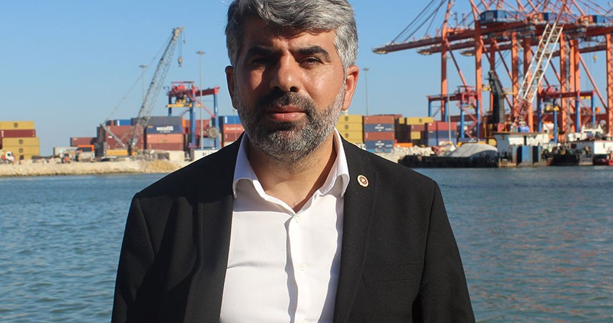 HÜDA PAR Mersin Milletvekili Dinç: Sumud Filosu Gazze'ye umudu taşıyor