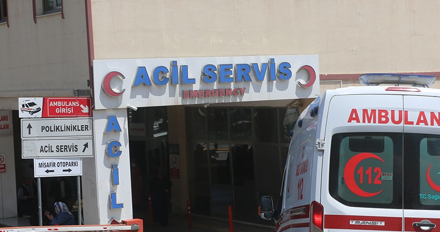Şanlıurfa’da iş kazası: İnşaat işçisi 1.kattan düştü
