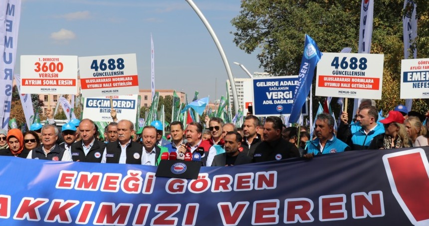 Memur-Sen: Emeği gören, hakkımızı veren bütçe istiyoruz