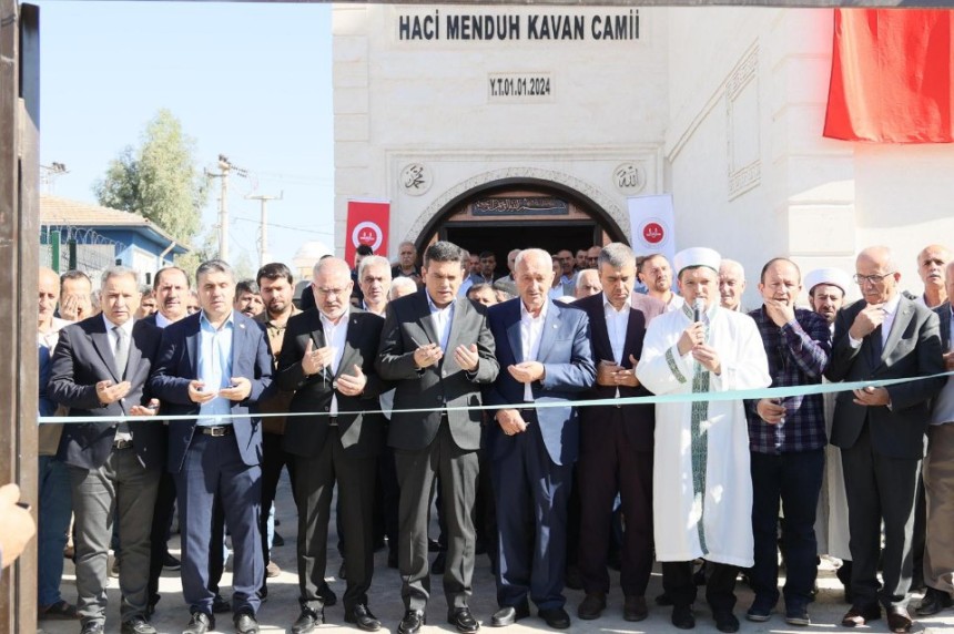 Hacı Memduh Kavan Camisinin açılışı yapıldı
