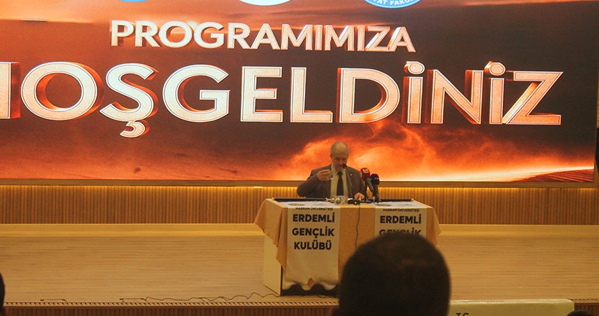 Harran Üniversitesi’nde “Asrın Mus'ab'ı” programı düzenlendi