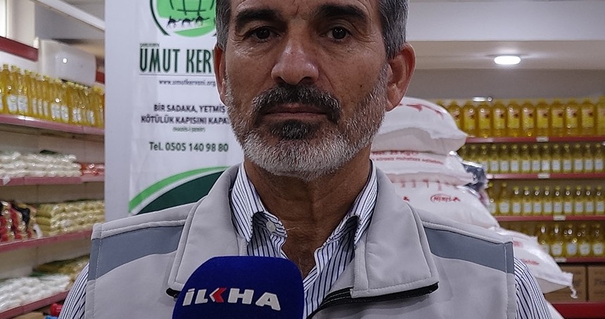 Umut Kervan’ından yüzlerce aileye gıda desteği