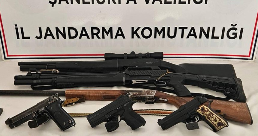 Şanlıurfa’da düğünlerde havaya ateş edenlere operasyon