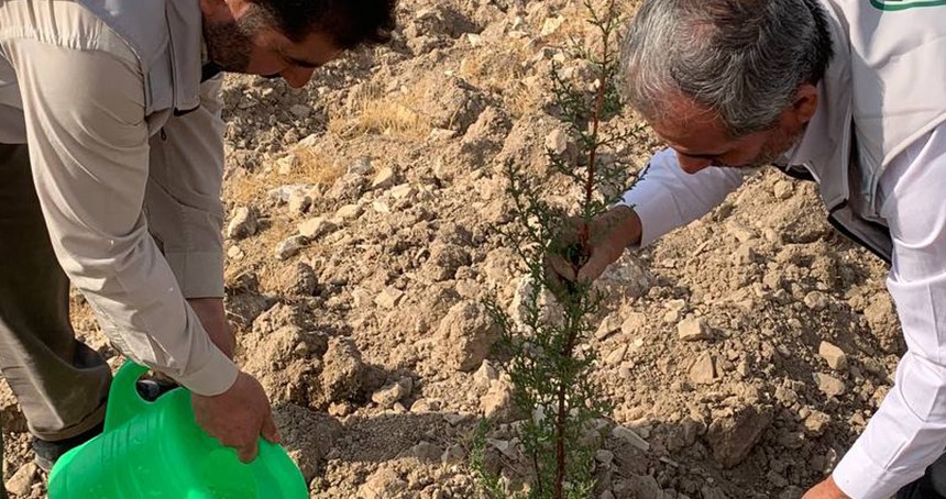 Şanlıurfa'da Umut Kervanı’ndan "Geleceğe Nefes" kampanyasına destek