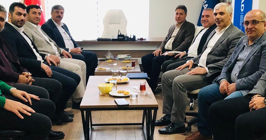 BESO Başkanı Çiftçi'den ASRİAD Batman Şubesine ziyaret