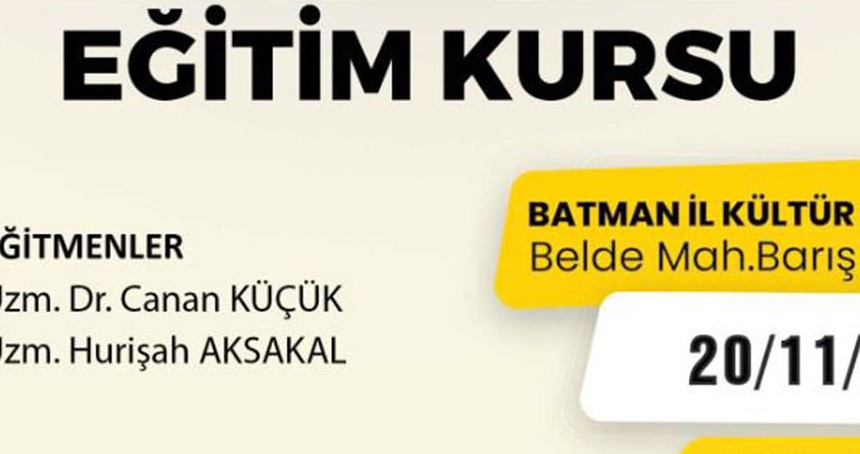 Palyatif bakım eğitim kursu için başvurular başladı