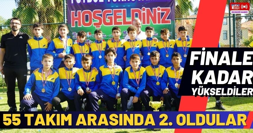 Mardin'in takımı 55 Takım arasından 2. Oldu