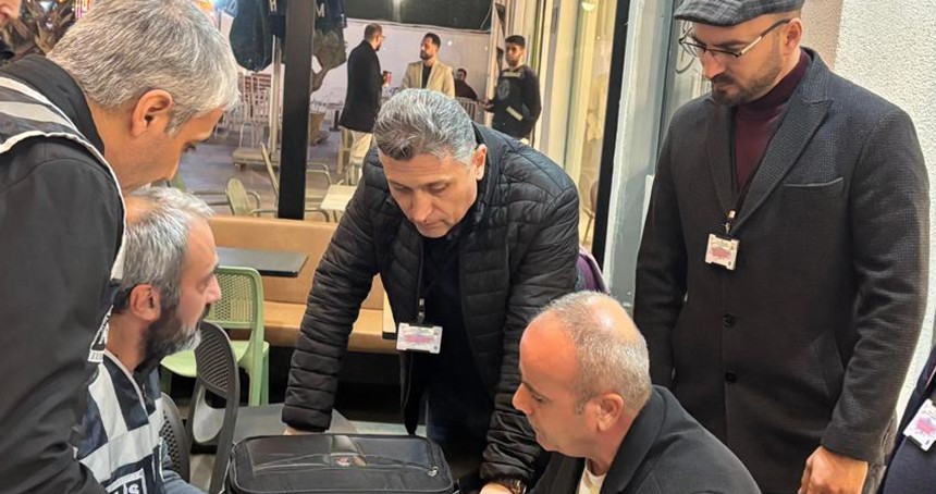 Gaziantep İl Sağlık Müdürlüğü kapalı alanlarda tütün denetimi gerçekleştirdi