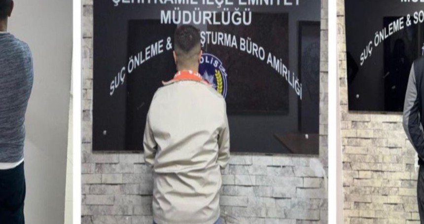 Gaziantep'te haklarında kesinleşmiş hapis cezaları bulunan 3 kişi yakalandı