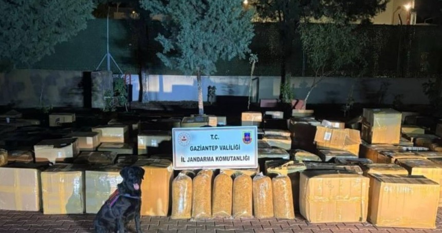 Gaziantep'te kaçakçılık operasyonu: 1 gözaltı