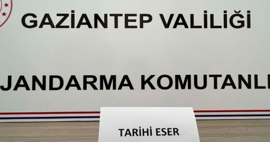 Gaziantep'te sahte tarihi eser satıcılarına operasyon: 2 gözaltı