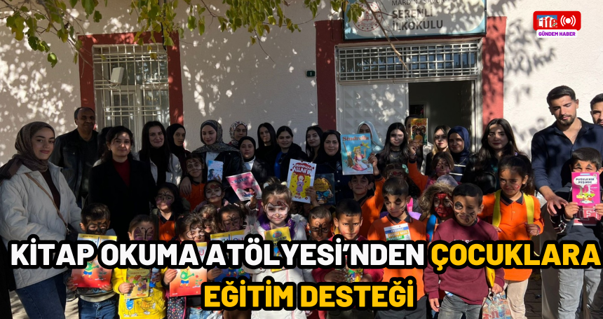 Kitap Okuma Atölyesi’nden Çocuklara Eğitim Desteği