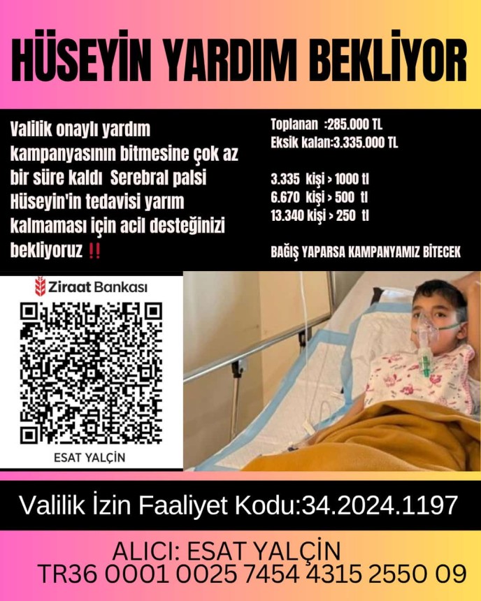 12 Yaşındaki Mardinli Hüseyin’in Yürüyebilmesi İçin Yardım Bekleniyor