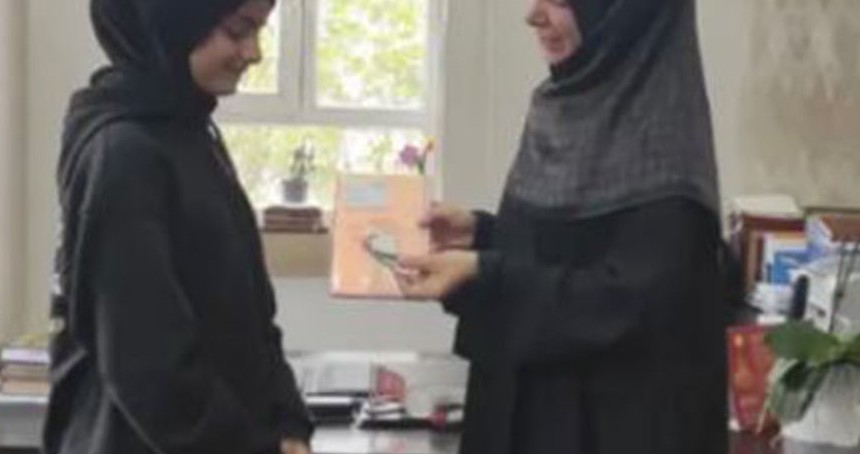 Batmanlı öğrenciden Gazze'ye anlamlı destek