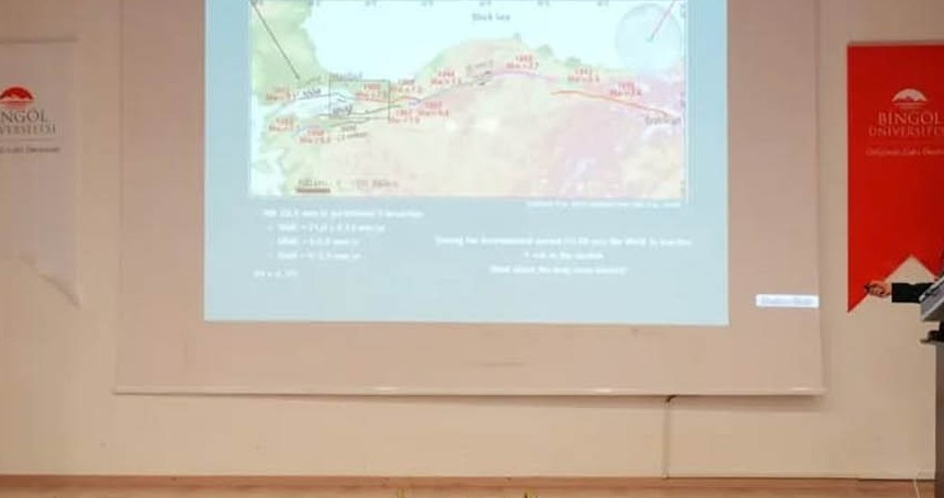 Bingöl Üniversitesin’de uluslararası katılımlı deprem bilimi etkinliği düzenlendi