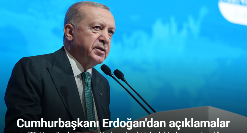 Cumhurbaşkanı Erdoğan: ''Türkiye yüzyılının sancaktarlarından biri de doktorlarımız olacak''