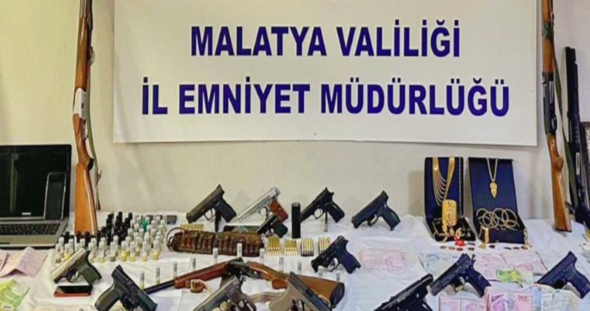 Malatya'da tefecilik ve kumar operasyonu: 36 şüpheli yakalandı