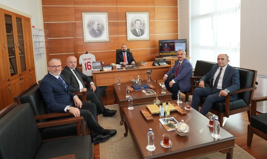 TÜBAF'tan Faruk Acar'a ziyaret