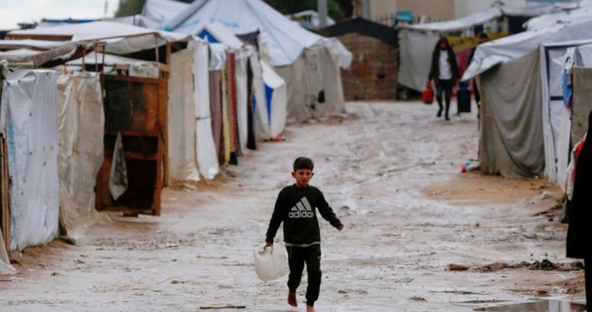 UNRWA: Gazze’de barınaksız binlerce insan şiddetli soğukların tehdidi altında