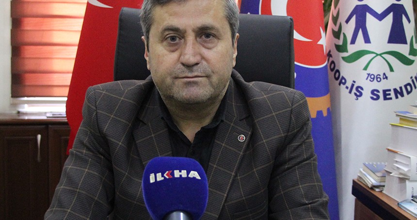 KOOP-İş Gaziantep Şube Başkanı Sarıca: Asgari ücret hiçbir zaman içimize sinmedi