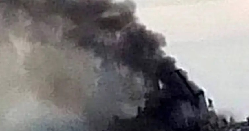 Ukrayna istihbaratı, Karadeniz'deki iki gemiye saldırı anını paylaştı