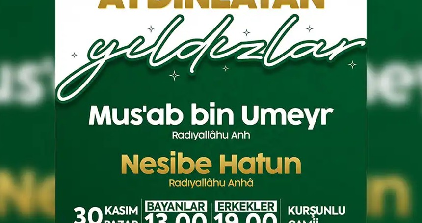 Yarın Diyarbakır’da “Yolumuzu Aydınlatan Yıldızlar” programı düzenleniyor