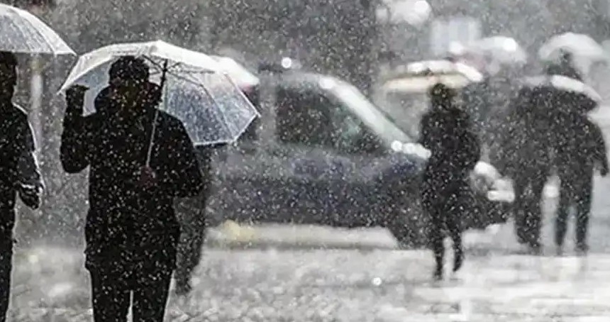 14 il için kuvvetli sağanak yağış uyarısı: Sıcaklıklar düşüyor