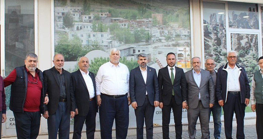 Milletvekili Dinç'ten Mersin Çermikliler Derneği’ne ziyaret