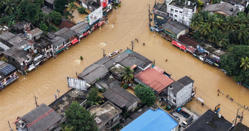 Sri Lanka'da şiddetli yağışlar sel ve heyelana yol açtı: 153 ölü, 191 kayıp